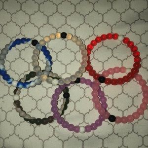 6 pack of Lokai bracelets